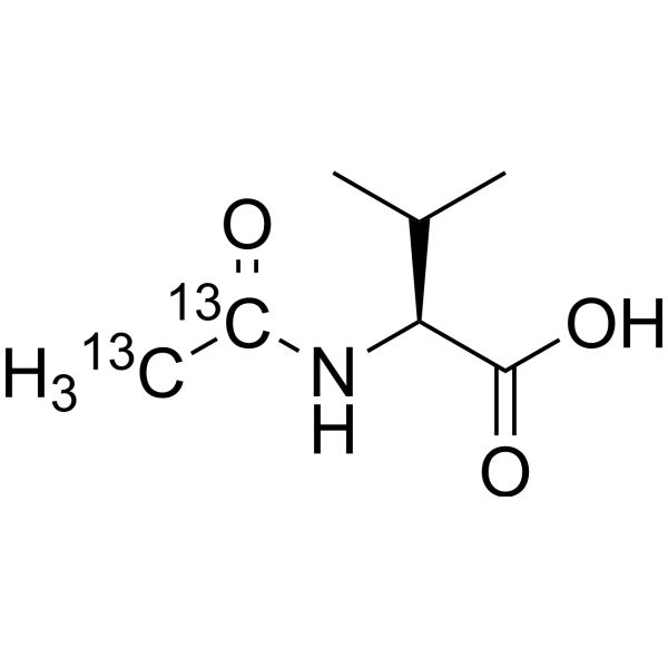 Acetylvaline-13C2